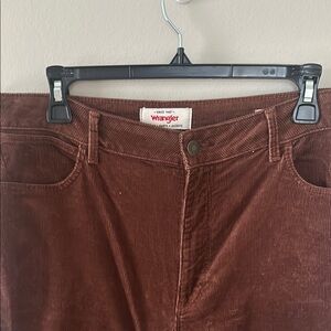 Wrangler Rich Brown Corduroy Trousers